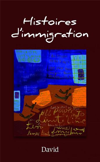 Couverture du livre « Histoires d'immigration » de  aux éditions David