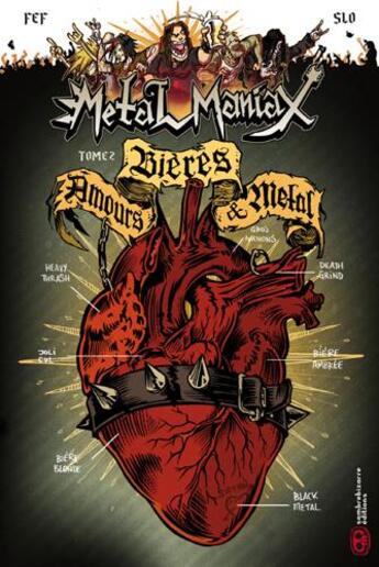 Couverture du livre « Metal maniax t02 » de Fef/Slo aux éditions Sombrebizarre