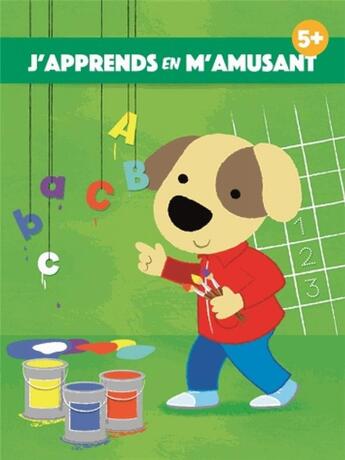 Couverture du livre « 5+ j'apprends en m'amusant » de  aux éditions Yoyo Books