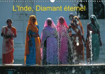 Couverture du livre « L inde diamant eternel calendrier mural 2018 din a3 horizont - partons a la rencontre de cett » de Leroy D aux éditions Calvendo