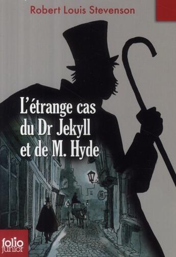 Couverture du livre « L'étrange cas du Dr Jekyll et de Mr Hyde » de Robert Louis Stevenson aux éditions Gallimard-jeunesse