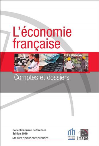 Couverture du livre « L'économie française ; comptes et dossiers (édition 2019) » de  aux éditions Insee