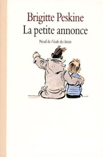 Couverture du livre « Petite annonce (la) » de Peskine Brigitte aux éditions Ecole Des Loisirs