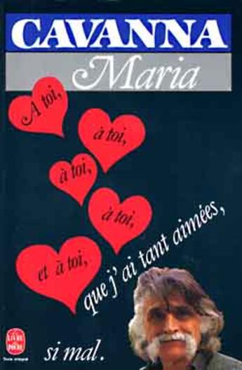 Couverture du livre « Maria » de Francois Cavanna aux éditions Le Livre De Poche