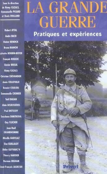 Couverture du livre « La grande guerre » de  aux éditions Privat