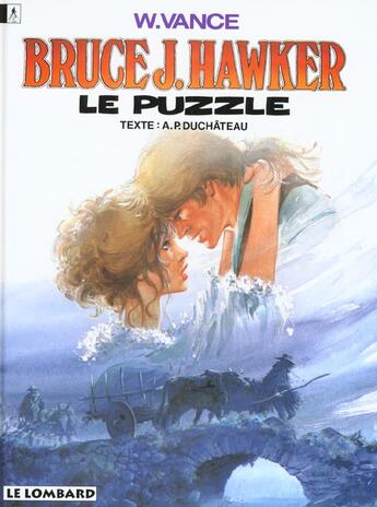 Couverture du livre « Bruce j.hawker t.4 ; le puzzle » de Vance/Duchateau aux éditions Lombard