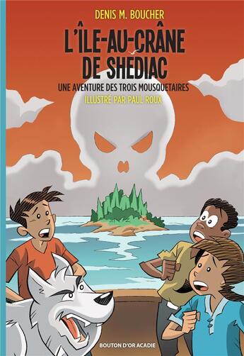 Couverture du livre « L'Île-au-Crâne » de Boucher Denis aux éditions Bouton D'or