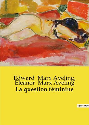 Couverture du livre « La question féminine » de Marx Aveling aux éditions Shs Editions