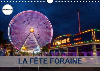 Couverture du livre « La fete foraine calendrier mural 2020 din a4 horizontal - tableaux de peinture numerique » de Nadia Le Lay aux éditions Calvendo