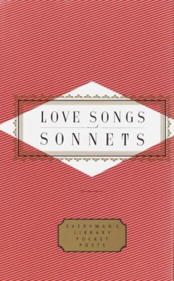 Couverture du livre « Love songs and sonnets » de Peter Washington aux éditions Random House Uk