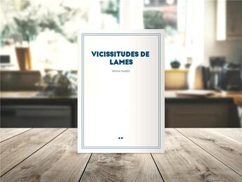 Couverture du livre « Vicissitudes de lames » de Amira Hadzic aux éditions Poesie Io