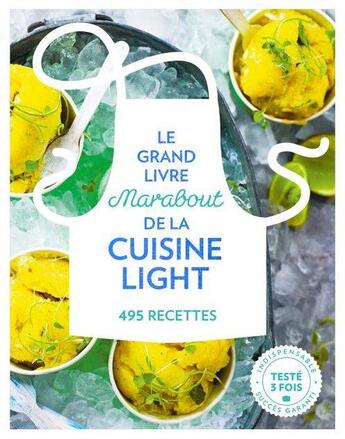 Couverture du livre « Le grand livre marabout de la cuisine light » de  aux éditions Marabout