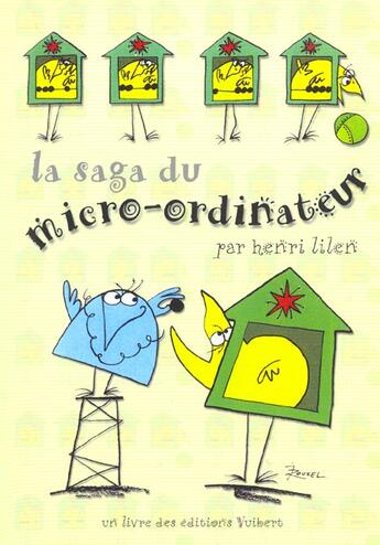 Couverture du livre « Saga du micro-ordinateur (la) » de Lilen H. aux éditions Vuibert