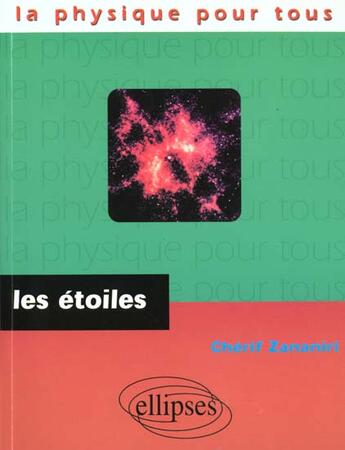 Couverture du livre « Les etoiles » de Cherif Zananiri aux éditions Ellipses