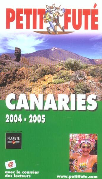 Couverture du livre « CANARIES (édition 2004/2005) » de Collectif Petit Fute aux éditions Le Petit Fute