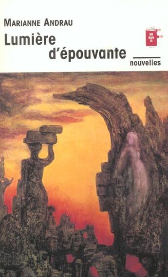 Couverture du livre « Lumiere D Epouvante » de Marianne Andrau aux éditions Durante