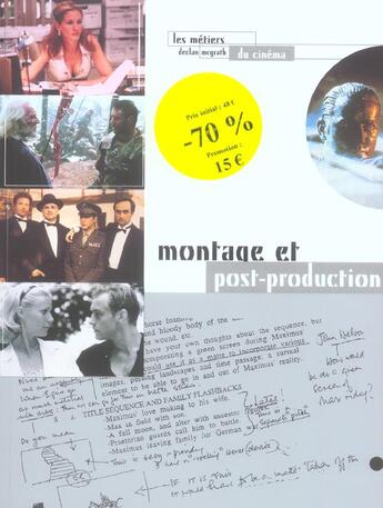 Couverture du livre « Montage Et La Post-Production » de Declan Mcgrath aux éditions Compagnie Du Livre