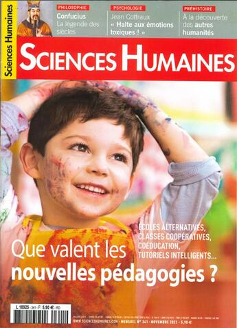 Couverture du livre « Sciences humaines n 341 - octobre 2021 » de  aux éditions Sciences Humaines