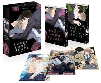 Couverture du livre « Sweet room escape : coffret Tomes 1 et 2 » de Owal aux éditions Boy's Love