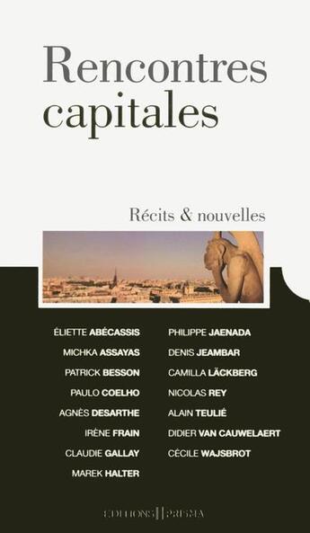 Couverture du livre « Rencontres capitales ; coffret » de  aux éditions Prisma