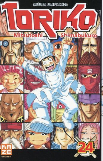 Couverture du livre « Toriko Tome 24 » de Mitsutoshi Shimabukuro aux éditions Crunchyroll