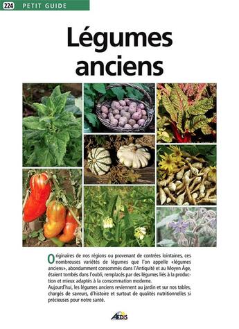 Couverture du livre « Légumes anciens » de  aux éditions Aedis