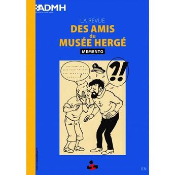 Couverture du livre « Revue des amis du musee herge memento » de Herge aux éditions Moulinsart Belgique