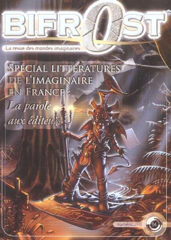 Couverture du livre « Spécial littératures de l'imaginaire en France » de  aux éditions Le Belial