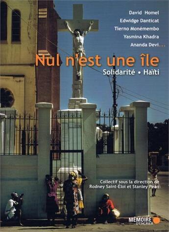 Couverture du livre « Nul n'est une île » de Agnant Raharimanana aux éditions Memoire D'encrier