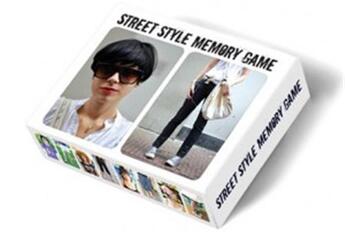 Couverture du livre « Street style memory game 1 » de Iweins Barbara aux éditions Bis Publishers