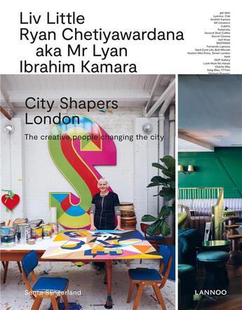 Couverture du livre « City shapers london » de Slingerland Sen aux éditions Lannoo