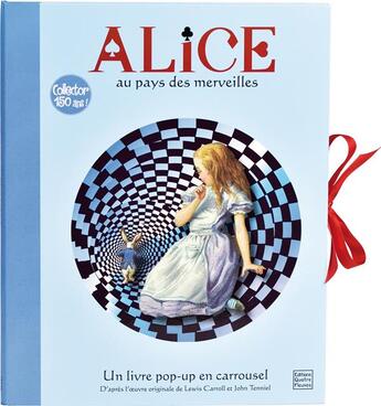 Couverture du livre « Alice au pays des merveilles » de Claire Allouch et John Tenniel aux éditions Glenat Jeunesse