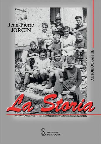 Couverture du livre « La storia » de Jorcin Jean-Pierre aux éditions Sydney Laurent