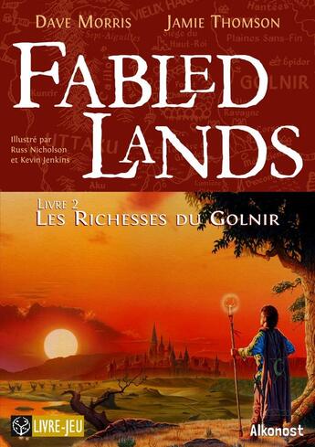 Couverture du livre « Fabled Lands Livre 2 » de Russ Nicholson et Kevin Jenkins aux éditions Alkonost