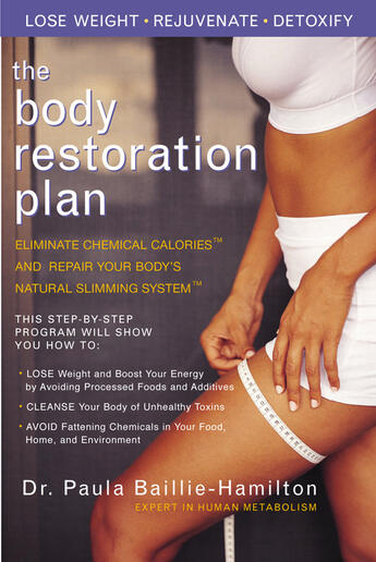 Couverture du livre « The Body Restoration Plan » de Baillie-Hamilton Paula aux éditions Penguin Group Us