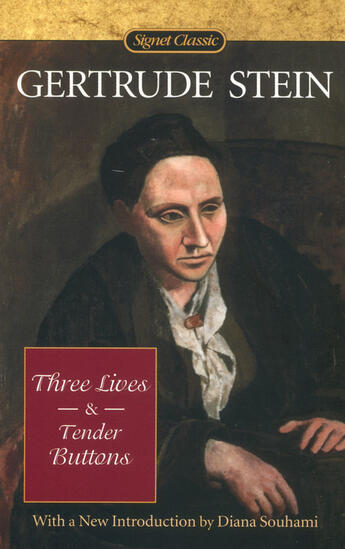 Couverture du livre « Three Lives and Tender Buttons » de Gertrude Stein aux éditions Penguin Group Us