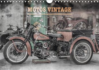 Couverture du livre « Motos vintage calendrier mural 2018 din a4 horizontal - exposition de motos anciennes » de Planche T aux éditions Calvendo