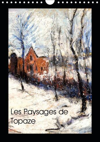 Couverture du livre « Paysages de campagne aux crayo » de Bombaert Topa aux éditions Calvendo