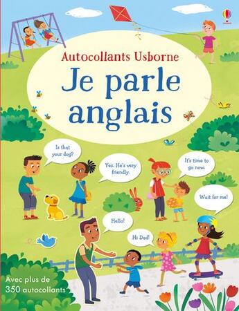 Couverture du livre « Je parle anglais » de Mairi Mackinnon aux éditions Usborne