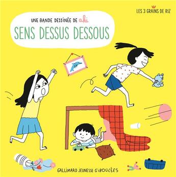 Couverture du livre « Sens dessus dessous » de Aki aux éditions Gallimard-jeunesse