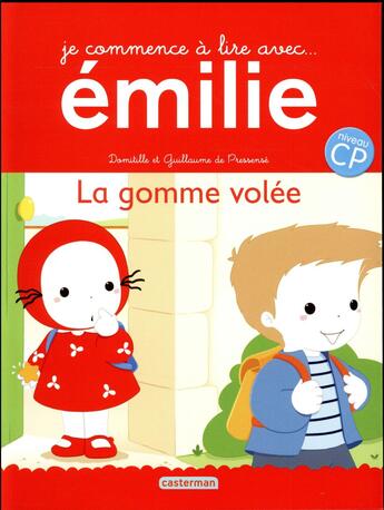 Couverture du livre « Je commence a lire avec emilie - t13 - la gomme volee » de De Pressense aux éditions Casterman