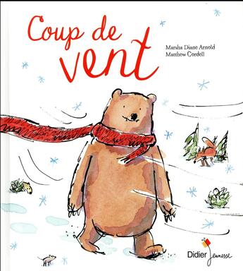 Couverture du livre « Coup de vent » de Arnold-M+Cordell-M aux éditions Didier Jeunesse