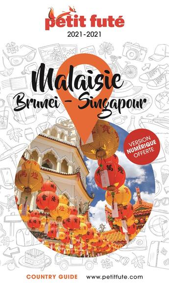 Couverture du livre « Country guide : Malaisie, Brunei , Singapour (édition 2020) » de Collectif Petit Fute aux éditions Le Petit Fute