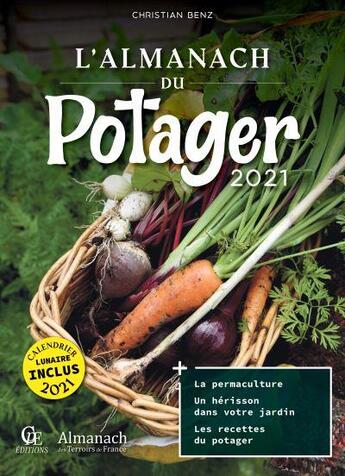 Couverture du livre « Almanach du potager (édition 2021) » de Ramsay aux éditions Creations Du Pelican