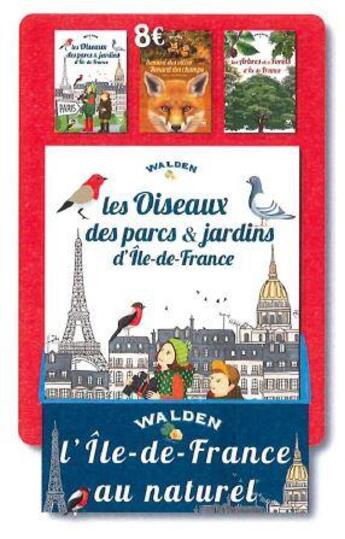 Couverture du livre « PLV Ile de France au naturel 10 + 2 gratuits » de  aux éditions Walden