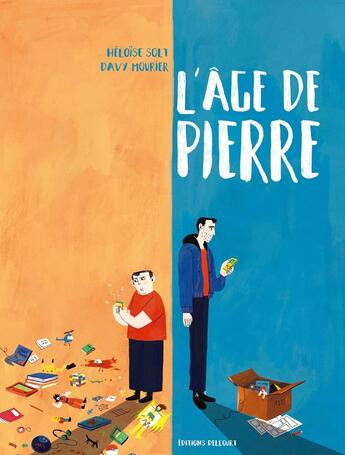 Couverture du livre « L'âge de pierre » de Davy Mourier et Heloise Solt aux éditions Delcourt