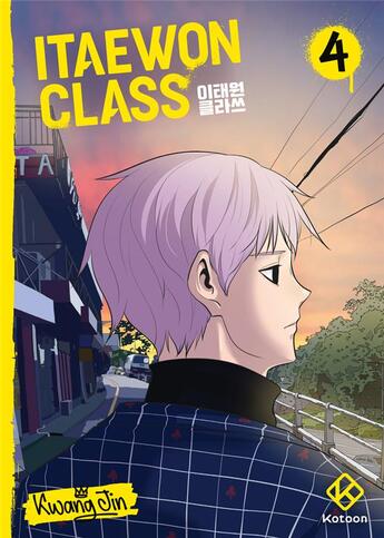 Couverture du livre « Itaewon class Tome 4 » de Jin Kwang aux éditions Kotoon