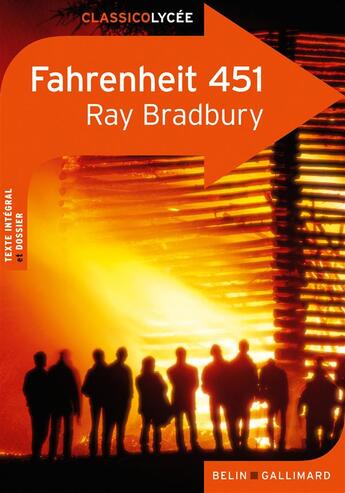 Couverture du livre « Fahrenheit 451, de Ray Bradbury » de Laure Mangin aux éditions Belin Education