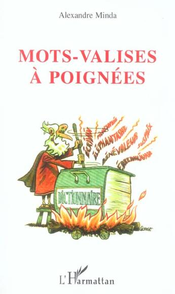 Couverture du livre « Mots-valises à poignées » de Alexandre Minda aux éditions L'harmattan