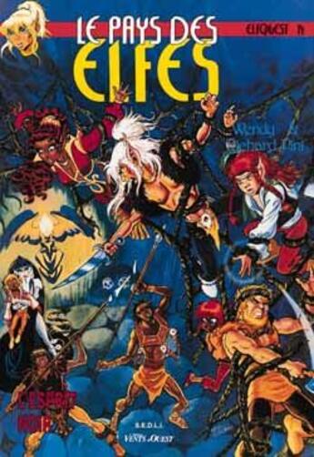 Couverture du livre « Elfquest - le pays des elfes t.14 : l'esprit noir » de Wendy Pini et Richard Pini aux éditions Vents D'ouest